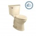 American Standard 211AA.104.021 Champion PRO Right Height 12-Inch Rough-In Elongated Toilet Combination Less Seat  Bone - B006TIEOCC
